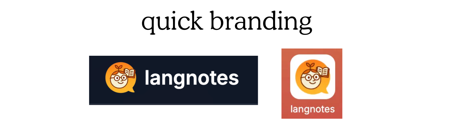 langnotes branding