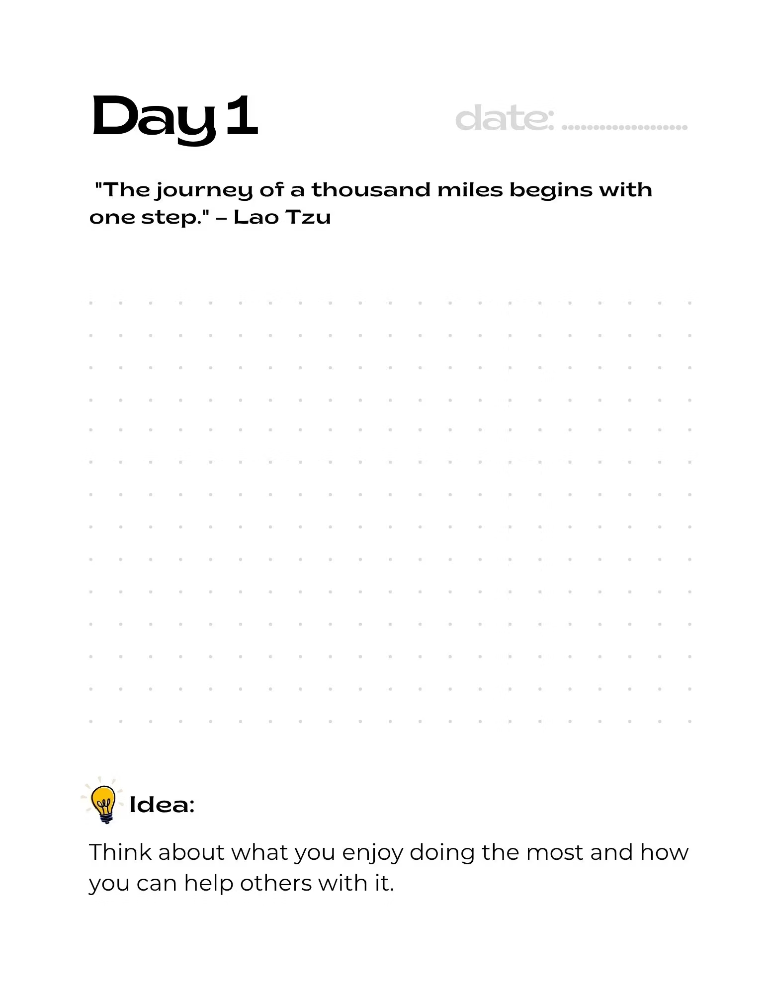 One Creative Hour Journal Preview (alt)