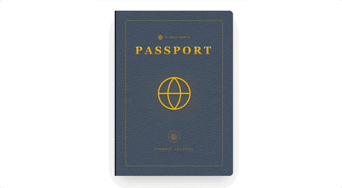 animated passport view